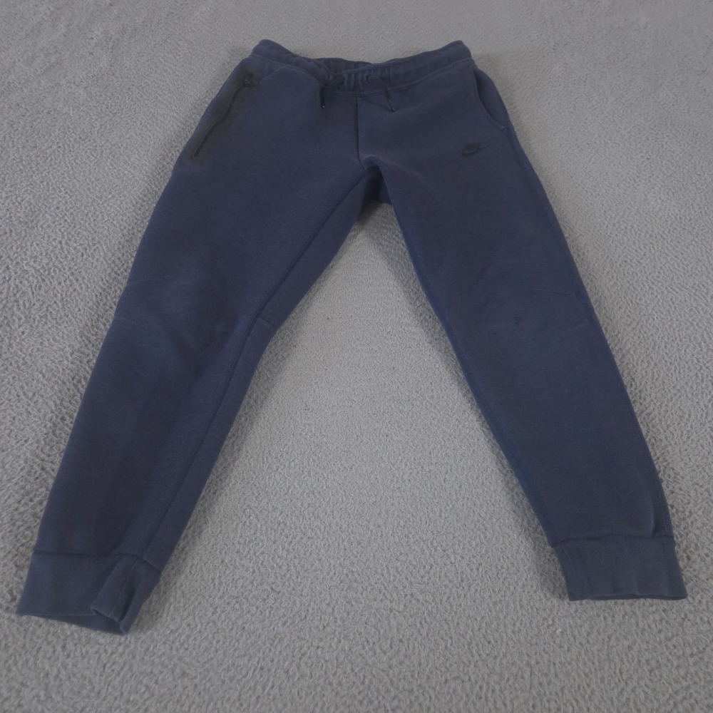 Nike Pants Boys XL Navy Sportswear Tech Fleece Joggers Tapered Leg Sweatpants